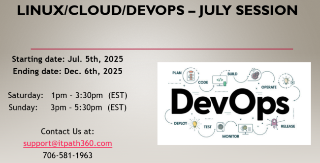 Linux/Cloud/DevOps - July Session