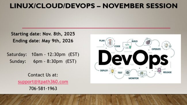 Linux/Cloud/DevOps - November Session